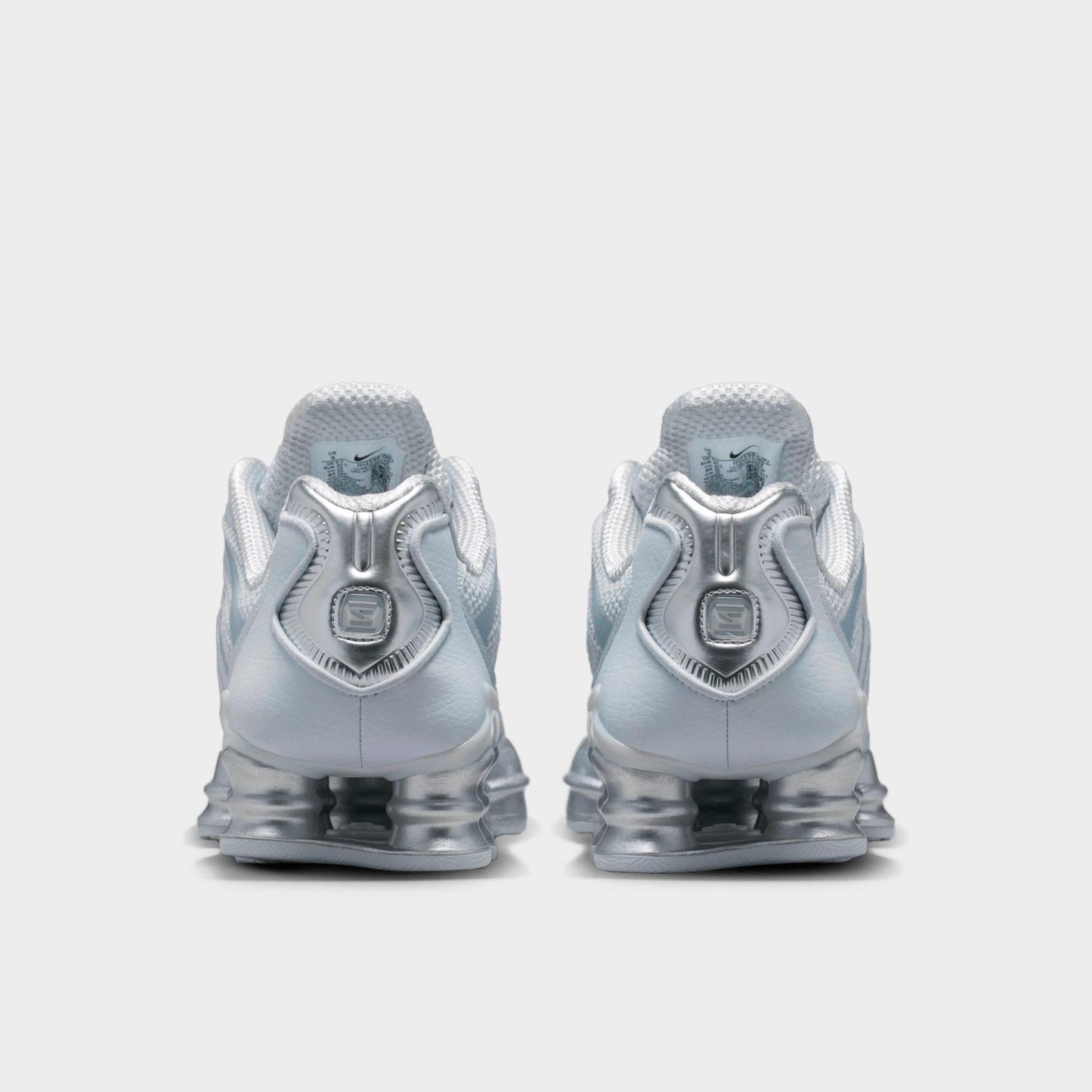Women's Nithtke Shox TL Casual Shoes - Pure Platinum/Metallic Silver - Back view