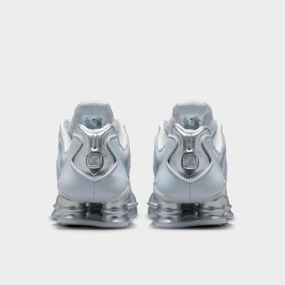 Women's Nithtke Shox TL Casual Shoes - Pure Platinum/Metallic Silver - Back view