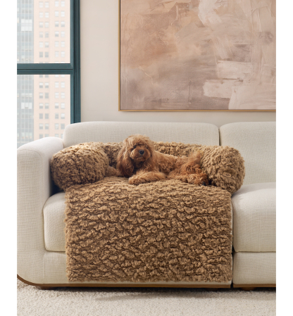 UGG® Shira Pet Sofa - Chestnut