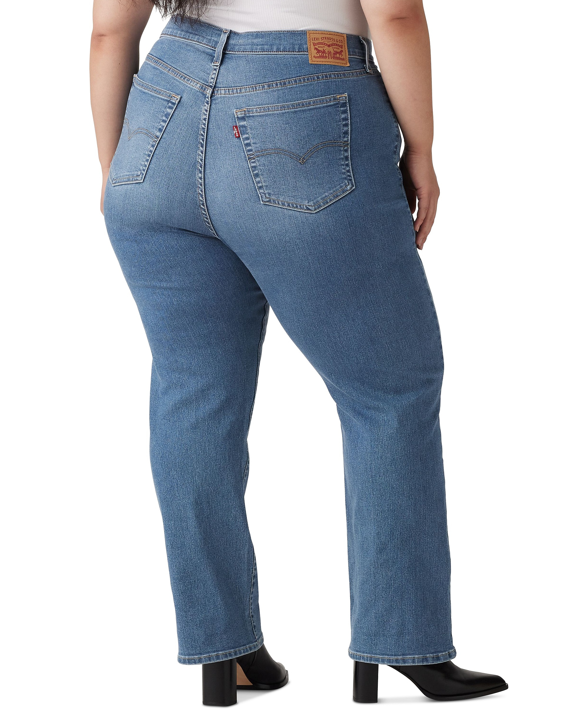Levi's Women's 724 Straight-Leg Jeans - Eternal Indigo Mid