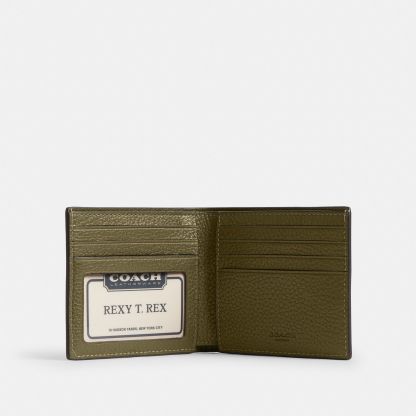 Id Billfold Wallet - Olive - view 3