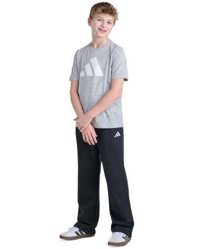 adidas Boys' 8-20 Pull-On Pant - Black