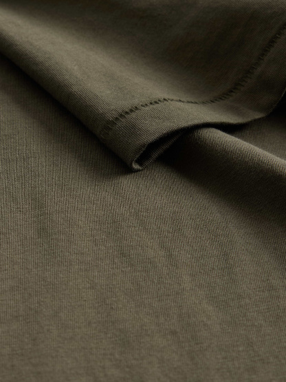 Organic Cotton VintageSoft T-Shirt - Black moss green