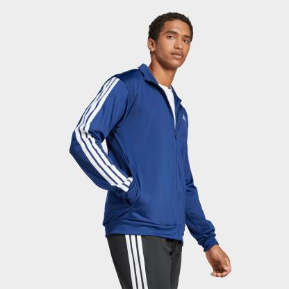 Men's adidas Dayready Full-Zip Track Jacket - Dark Blue