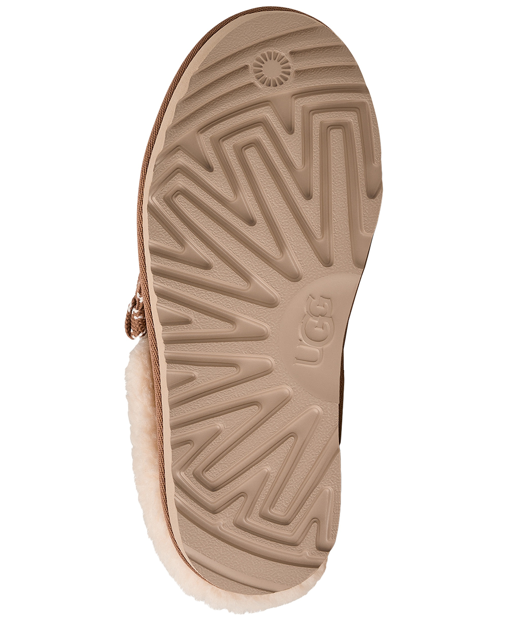 UGG® Kids Lowmel Slip-On Mule Sneakers - Chestnut