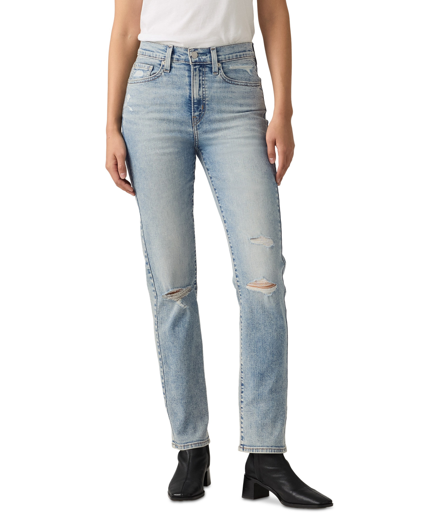 Levi's Women's 724 Straight-Leg Jeans - Know The Difference