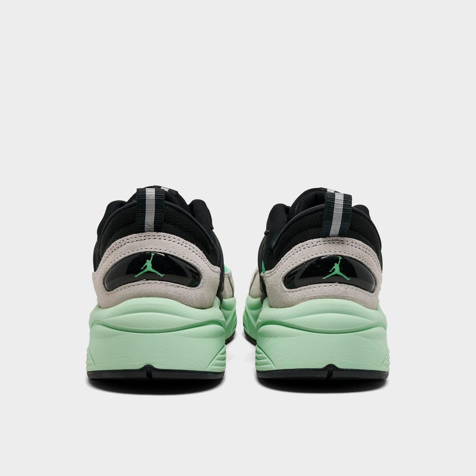 Men's Jordan Trunner O/S Casual Shoes - Black/Neutral Grey/Mint Foam/Green Glow - view 4