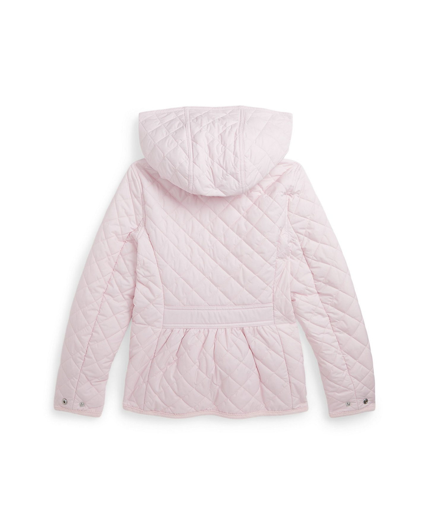 Polo Ralph Lauren Big Girls Quilted Barn Jacket - Hint Of Pink
