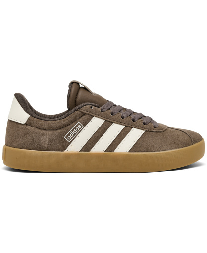 adidas Women's VL Court 3.0 Casual Sneakers from Finish Line - Earth, White, Gum