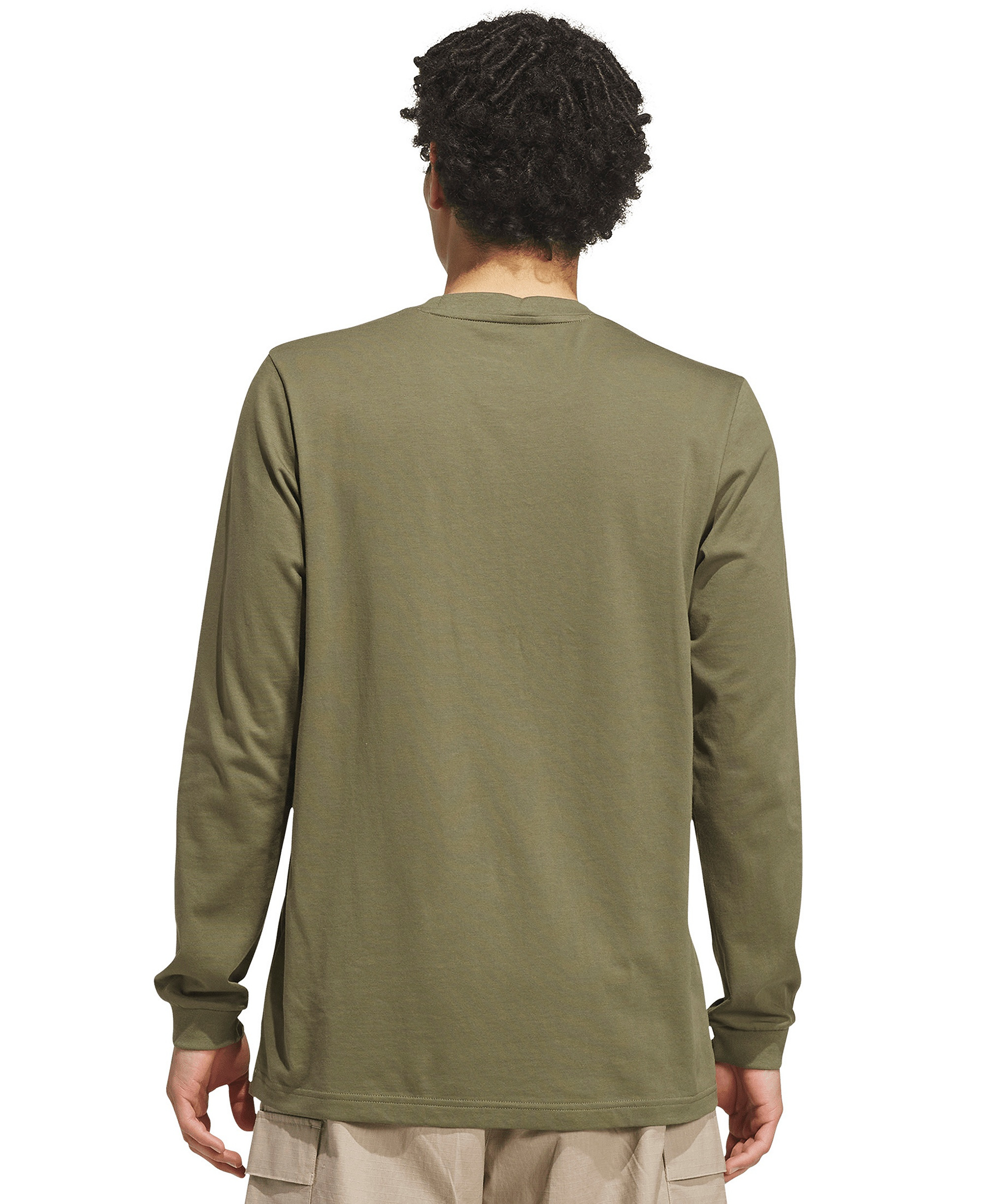 adidas Men's Rock Camo Graphic Crewneck T-Shirt - Olive Strata