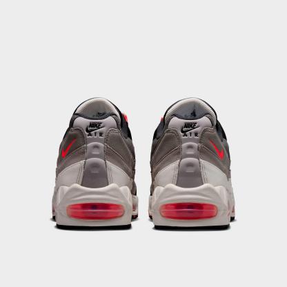 Men's Nithtke Air Max 95 Big Bubble Scorpion Casual Shoes - Part 2 - Anthracite/Solar Red/Light Graphite/Light Charcoal - Back view