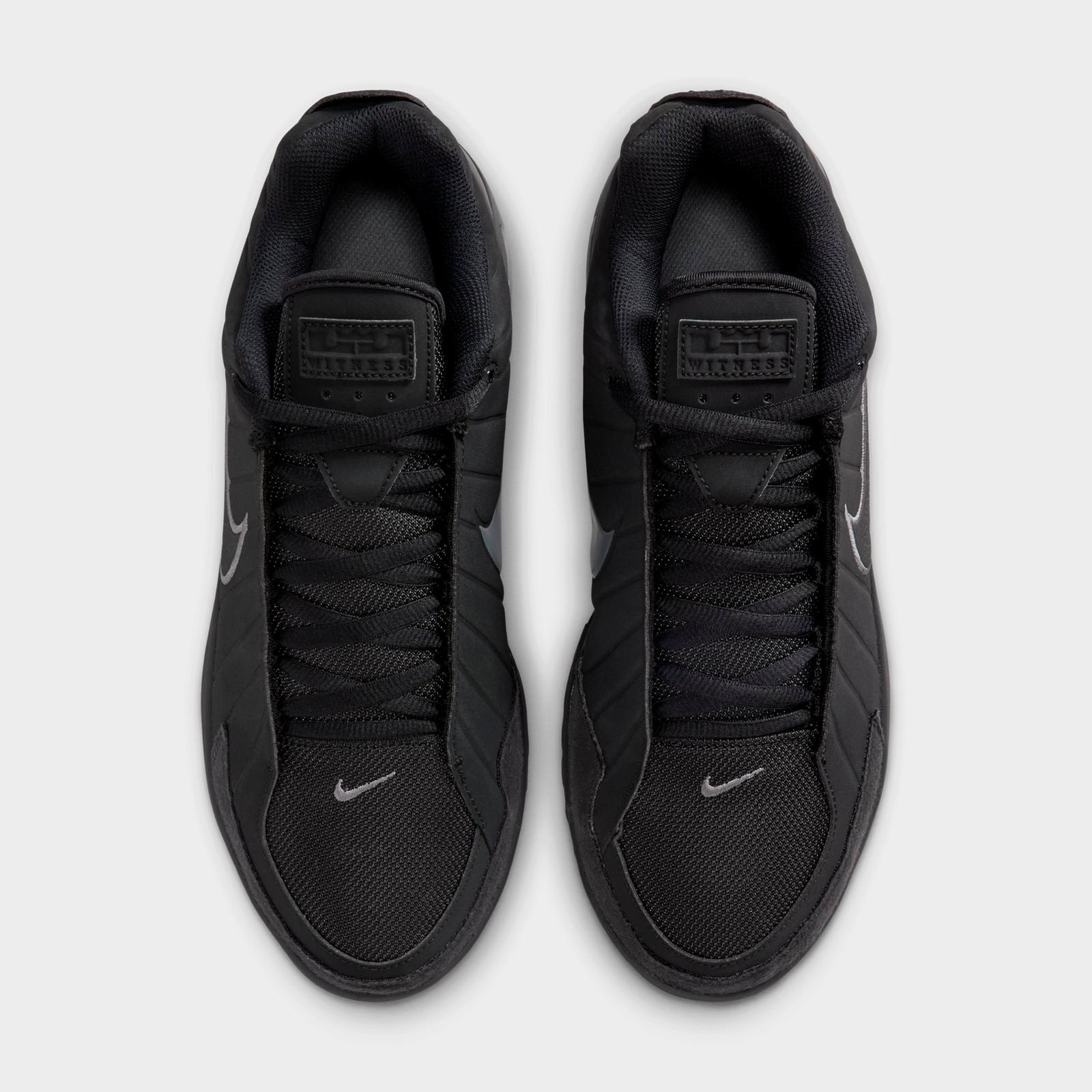 Men's Nike LeBron Witness 9 Basketball Shoes - Black/Iron Grey/Black