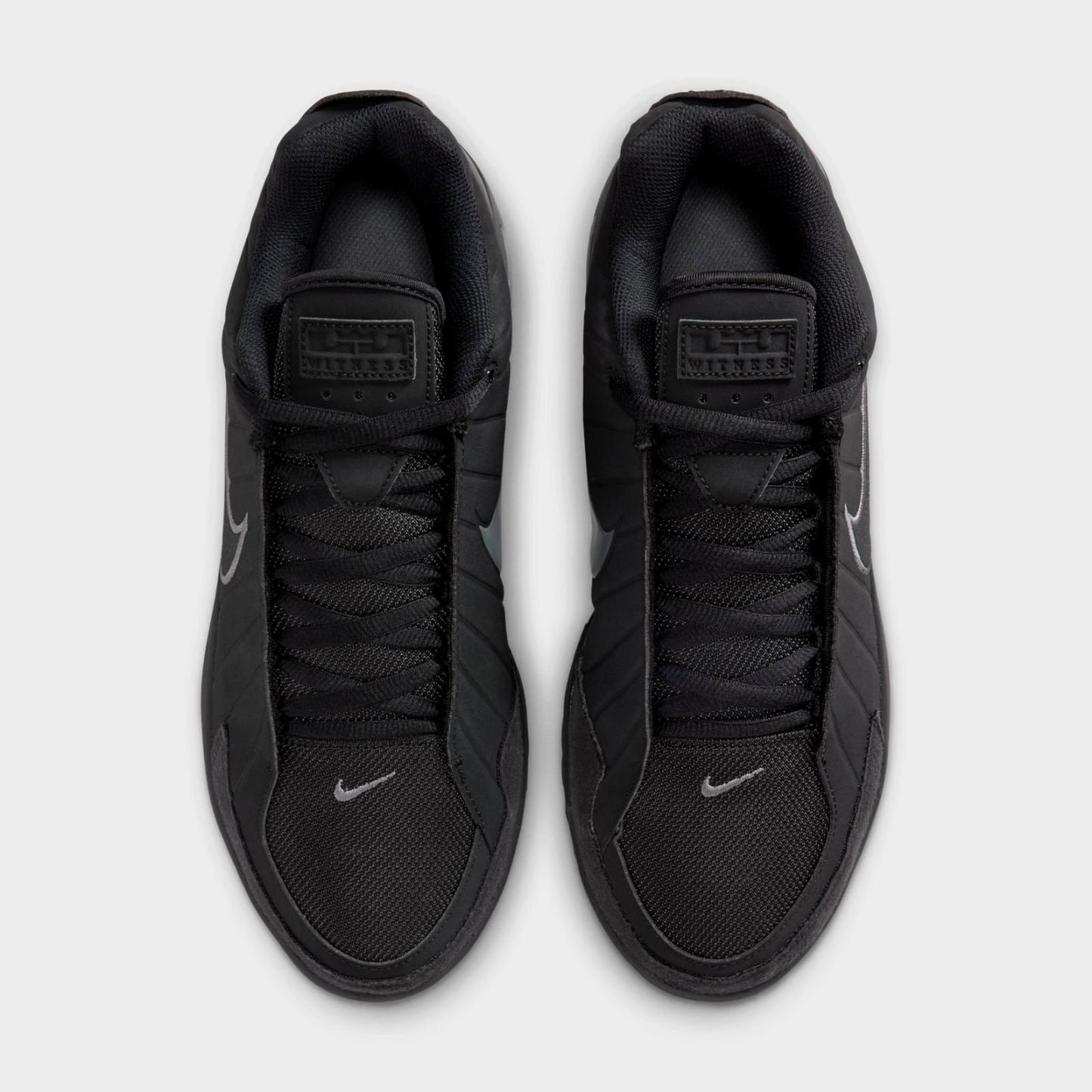 Men's Nike LeBron Witness 9 Basketball Shoes - Black/Iron Grey/Black
