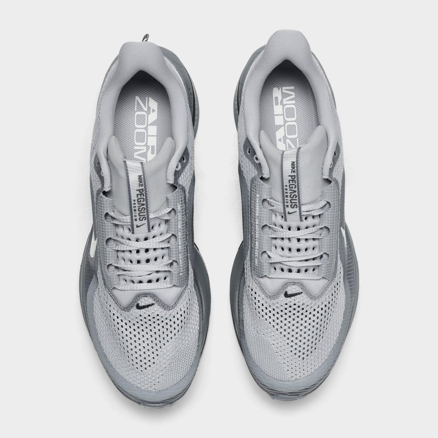 Men's Nithtke Pegasus Premium Running Shoes - Part 2 - Wolf Grey/Cool Grey/Anthracite/Sail - Top view