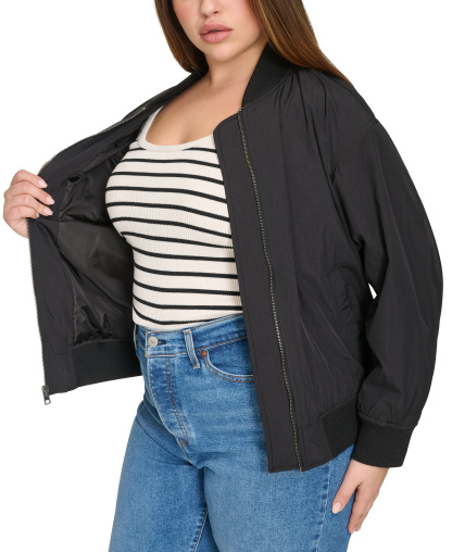 Levi's Women's Lightweight Bomber Jacket - Black