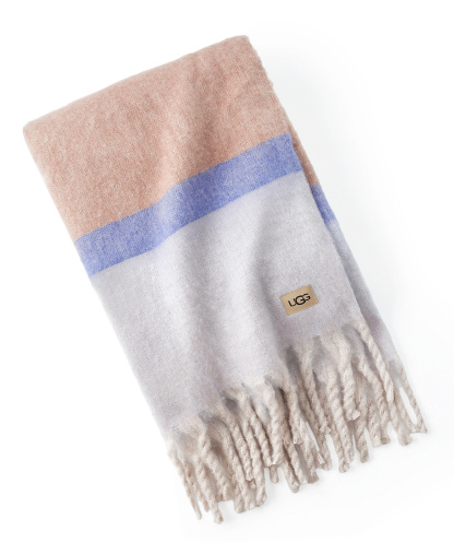 UGG® Simona Faux Mohair Throw, 50" x 70" - Misty Wisteria