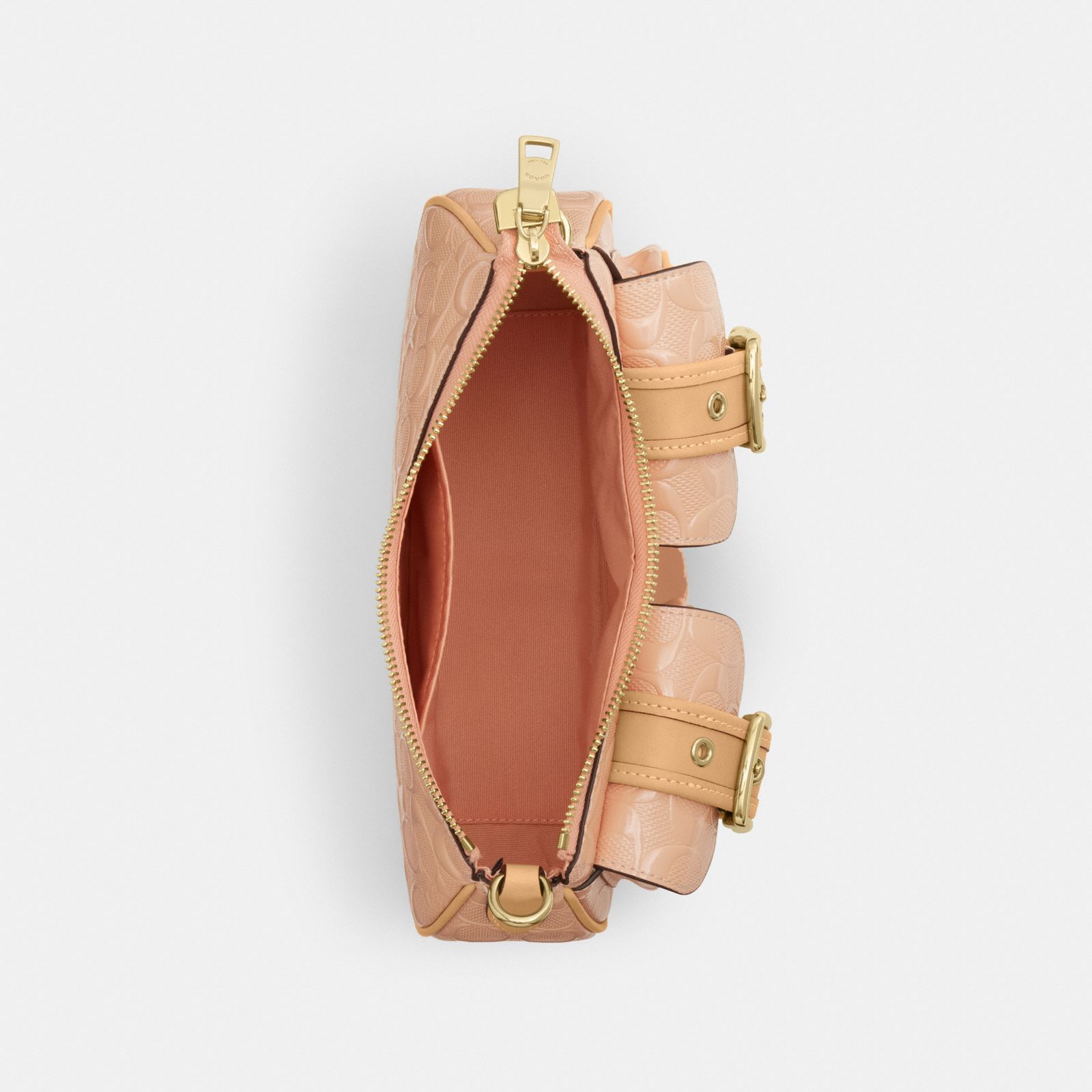 Ashton Shoulder Bag In Signature Leather - Gold/Faded Blush - view 4