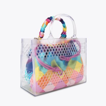 Kurt Geiger London Small Jelly Tote Bag - Multi Colored - view 4