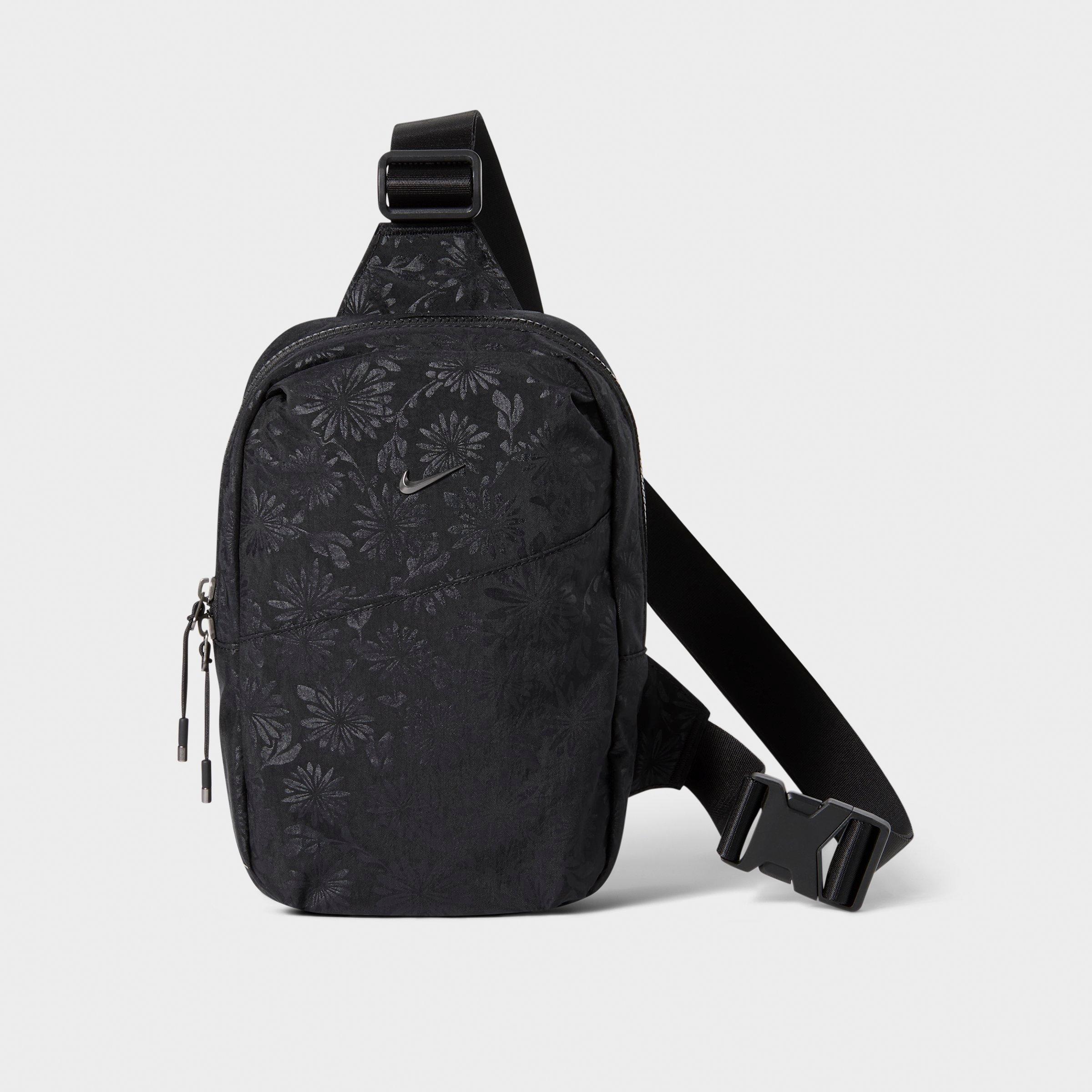 Women's Nithtke Aura Floral Crossbody Bag (5L) - Black/Gunmetal