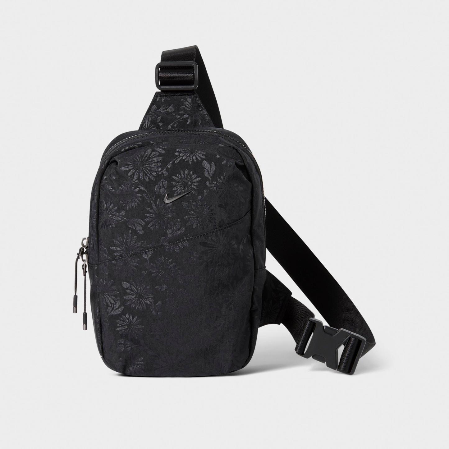 Women's Nithtke Aura Floral Crossbody Bag (5L) - Black/Gunmetal