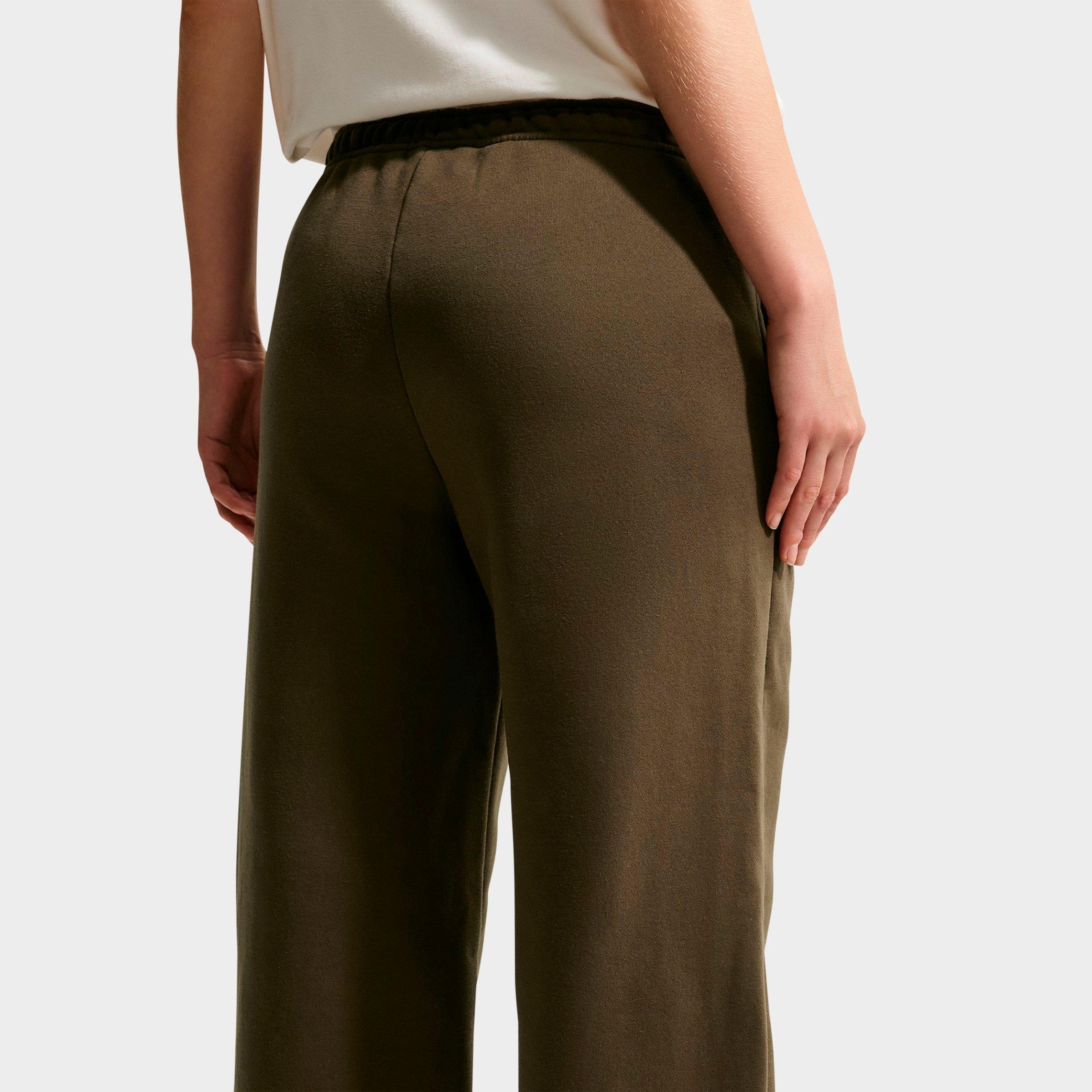 Women's Nithtke Studio Fleece Medium-Weight Wide-Leg Pants - Dark Hazel/Sail