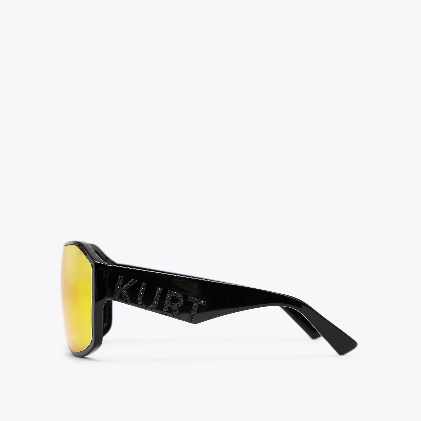 Kurt Geiger London Kurt Oversized Visor Sunglasses - Multi Colored - view 4