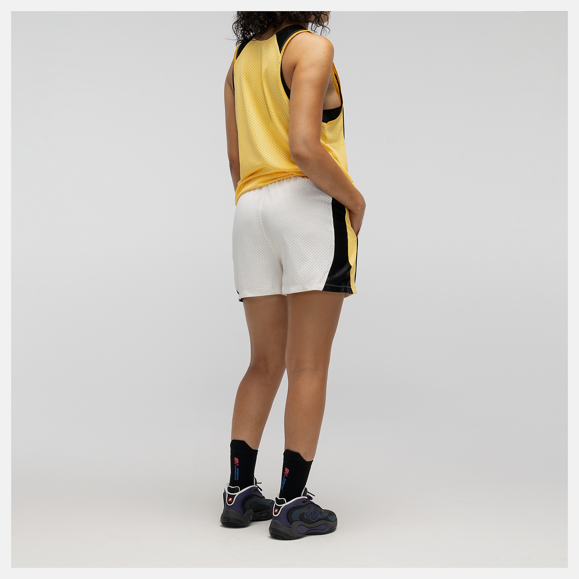 New Balance Basketball Performance Mesh Short, WB61O09QSST