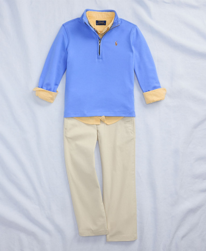 Polo Ralph Lauren Boys' 2T-7 Cotton Oxford Shirt - Yellow