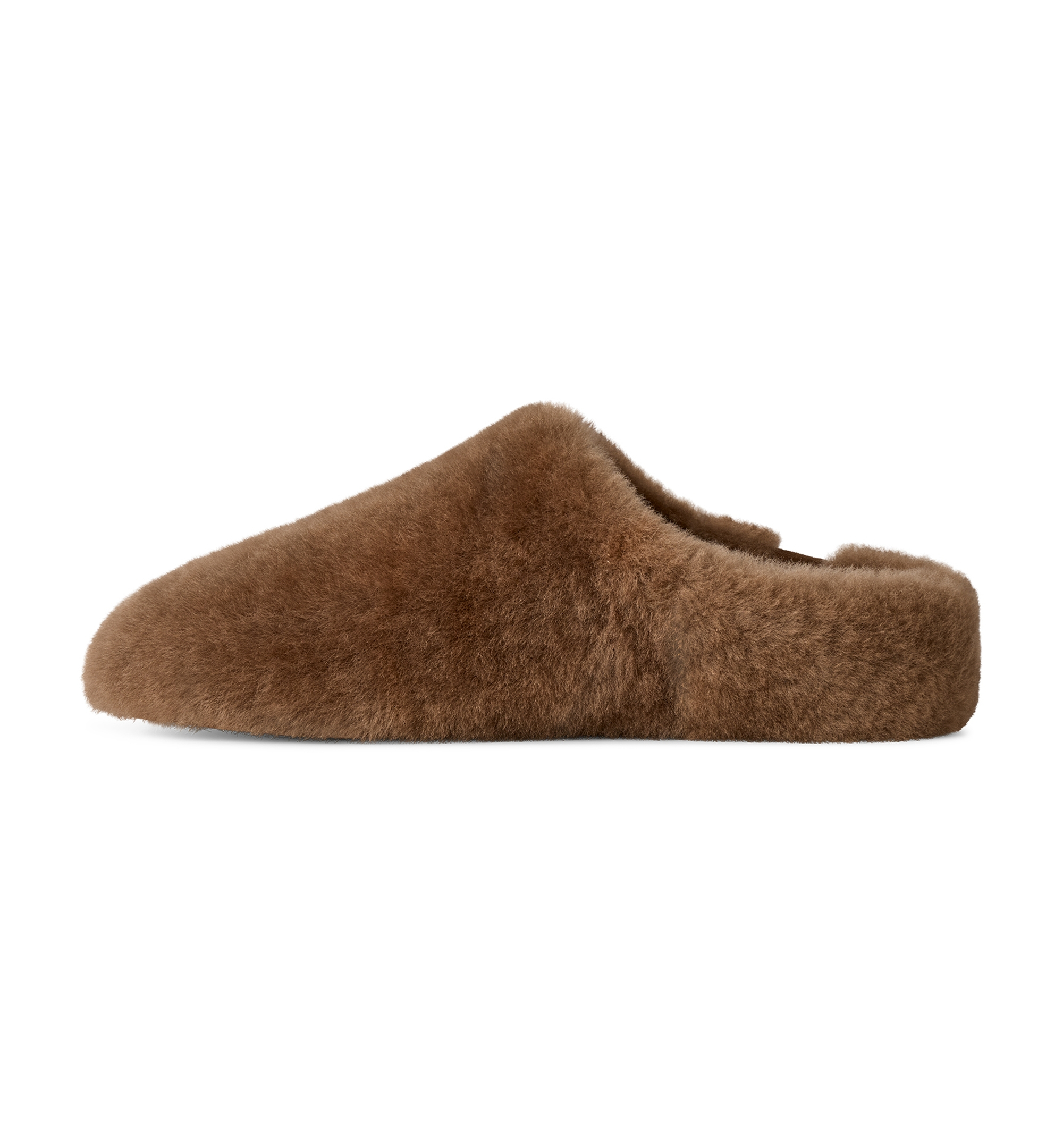 UGG® Women's Elea Fluffed Slip-On Slippers - Light Bronze