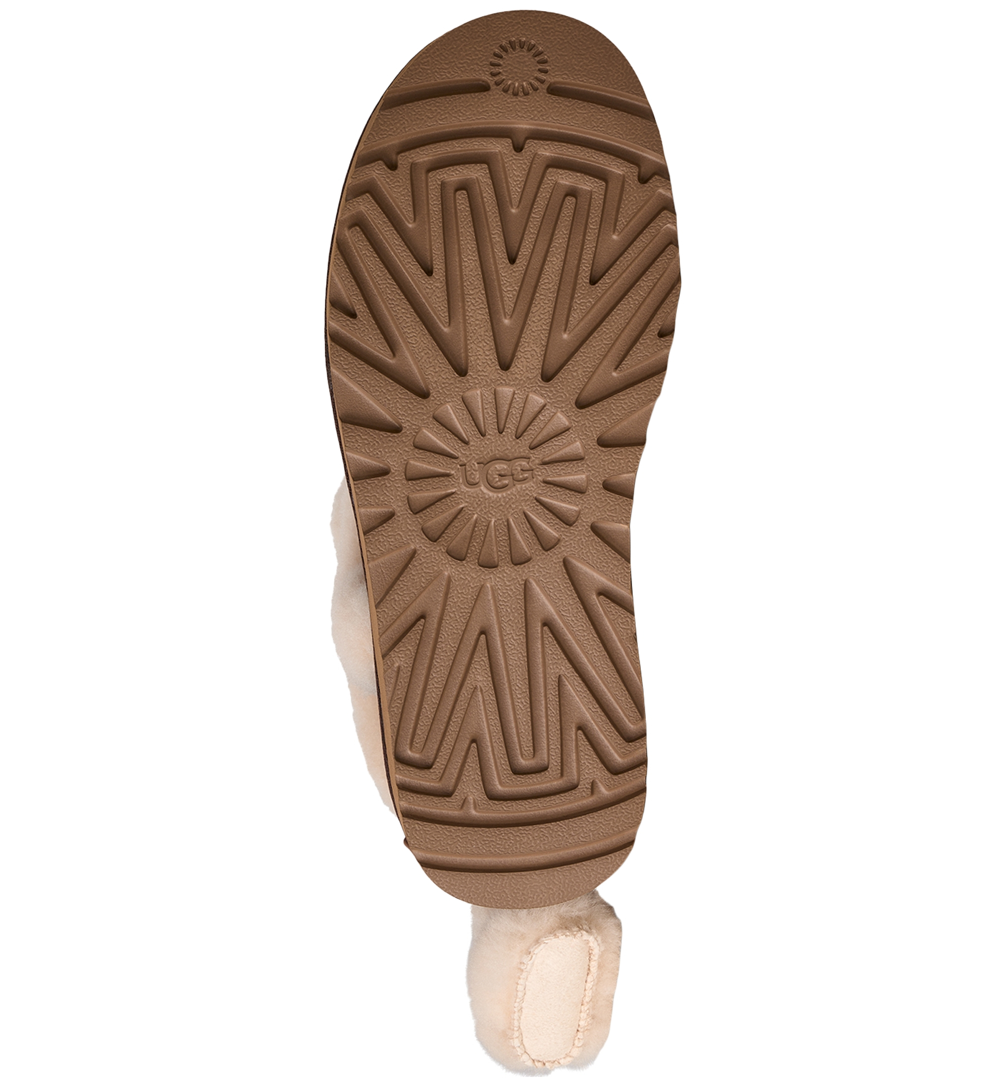 UGG® Women's Classic Mini Heritage Round Toe Booties - Chestnut