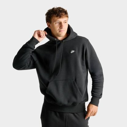 Men's Nithtke Club Fleece Premium Embroidered Pullover Hoodie - Part 1 - Black/Black/Multi