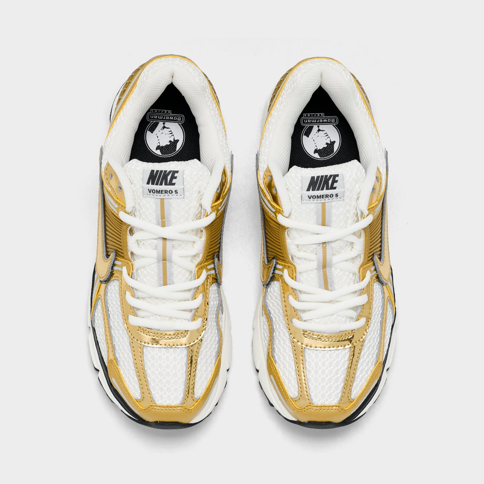 Women's Nike Zoom Vomero 5 Casual Shoes - Photon Dust/Gridiron/Sail/Metallic Gold