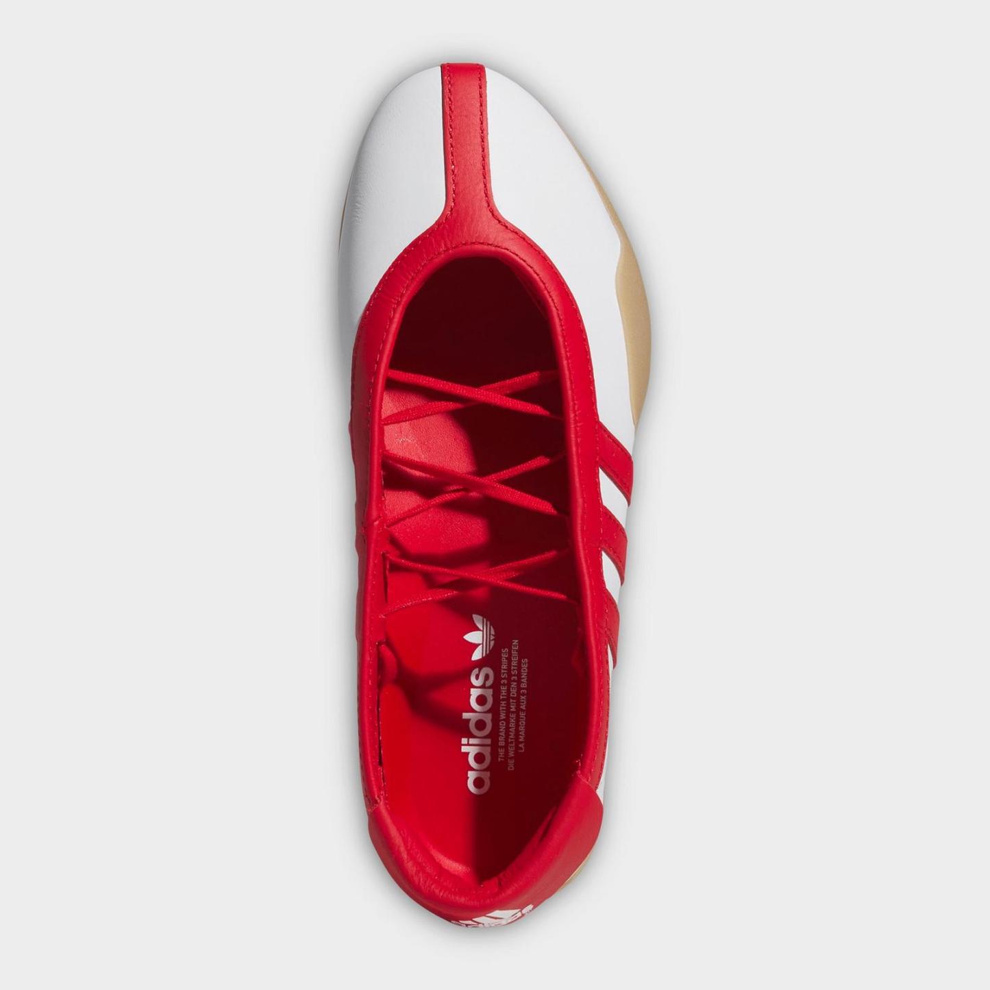 Women's adidas Originals Taekwondo Mei Casual Shoes - Cloud White/Better Scarlet/Gum - view 5