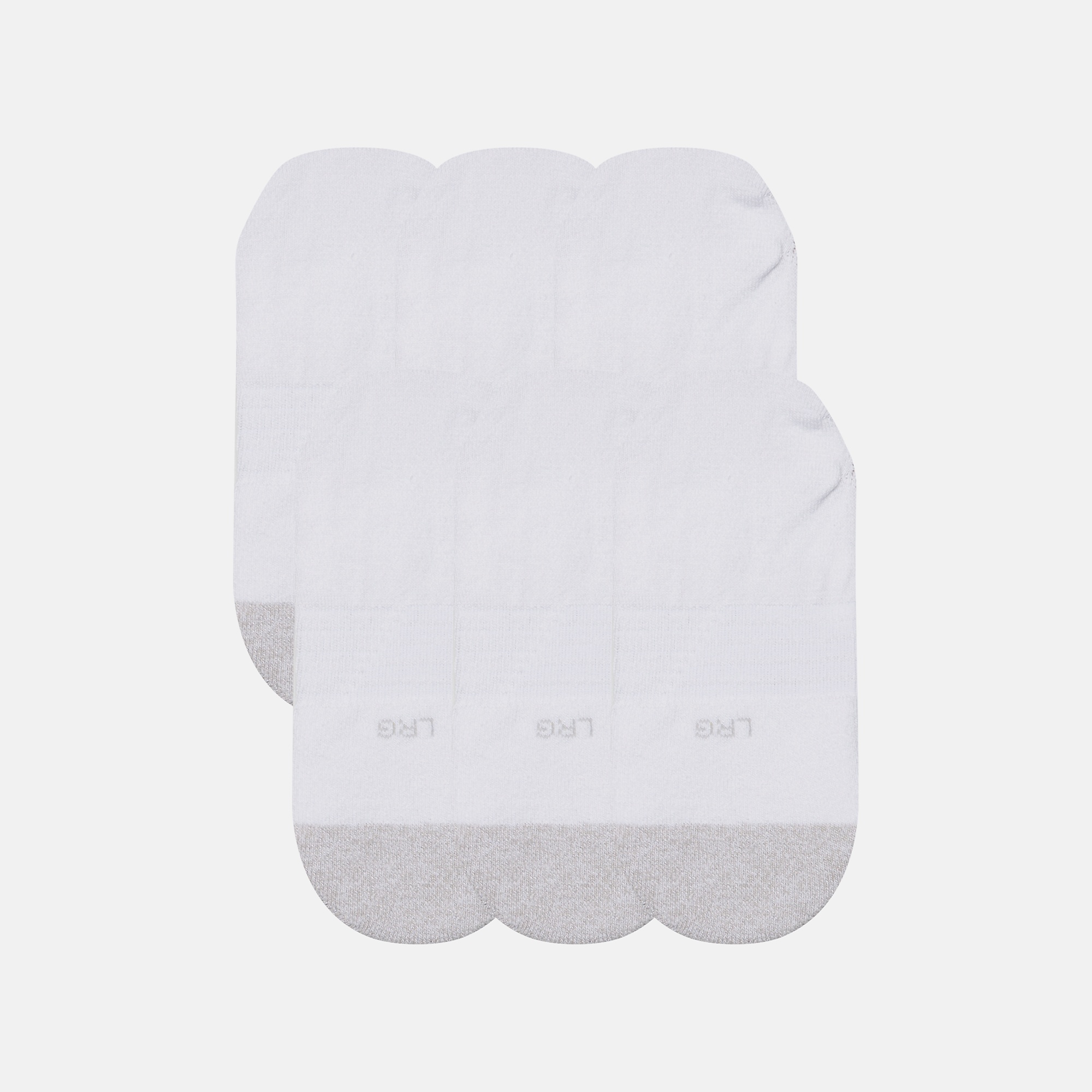 New Balance Active Invisible No Show Socks 6 Pack, LAS65211WT