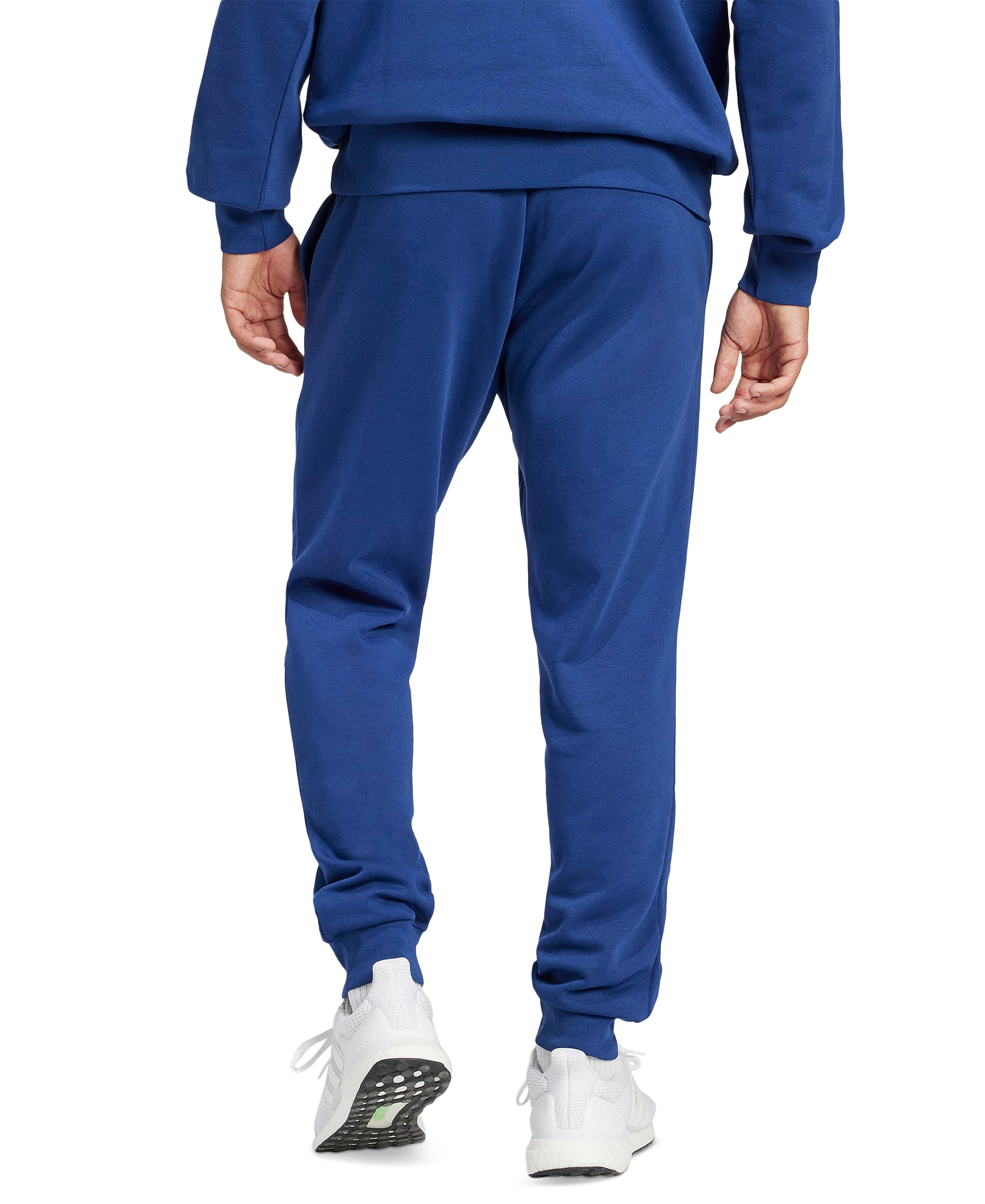 adidas Men's Essentials Feel Cozy Fleece Pants - Dark Blue