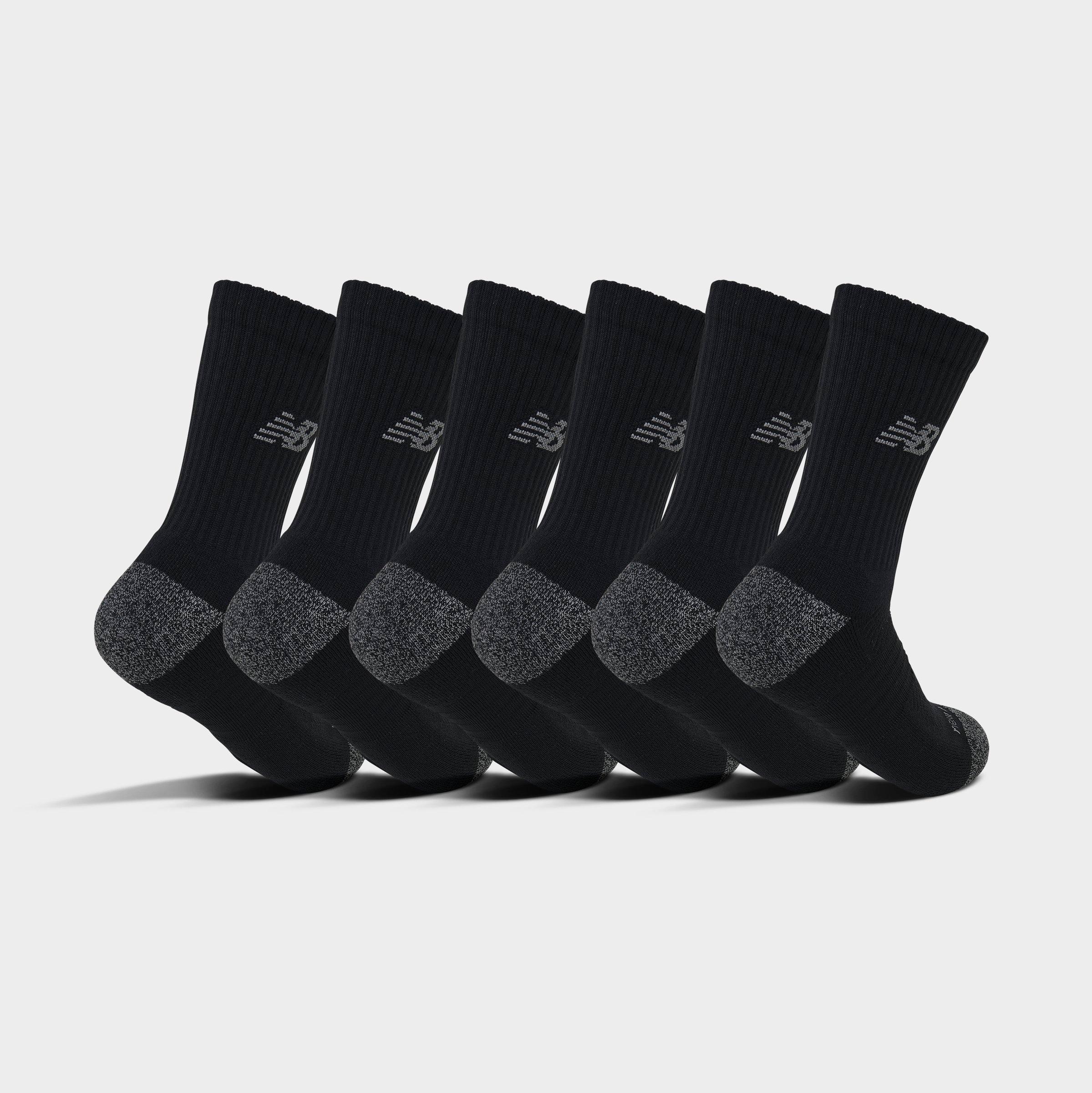 New Balance Active Crew Socks (6-Pack) - Black - view 2