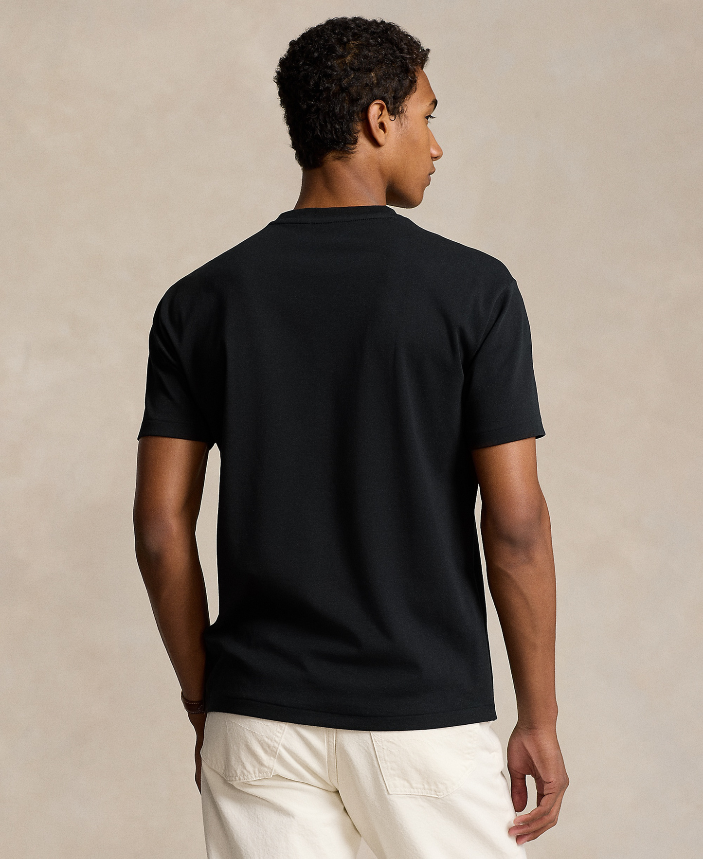 Polo Ralph Lauren Men's Custom Slim-Fit Soft Cotton T-Shirt - Polo Black