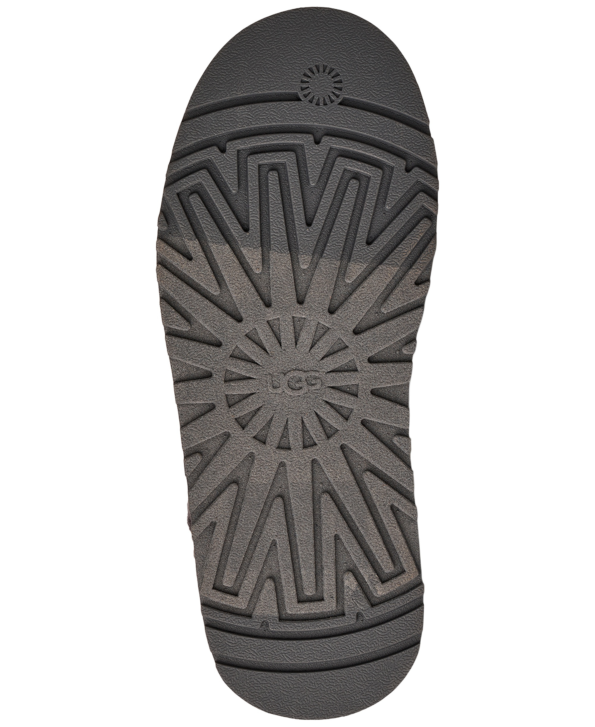UGG® Women's Tazz Whipstitch Knit Slip-On Slippers - Charcoal