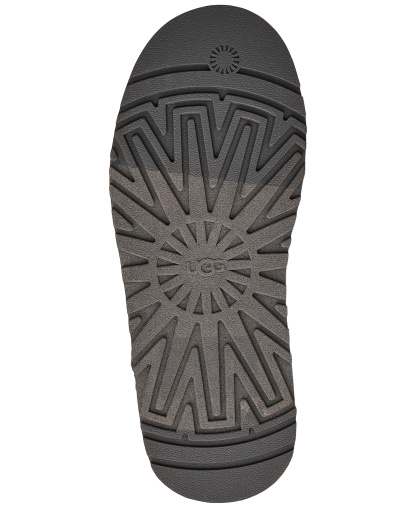 UGG® Women's Tazz Whipstitch Knit Slip-On Slippers - Charcoal