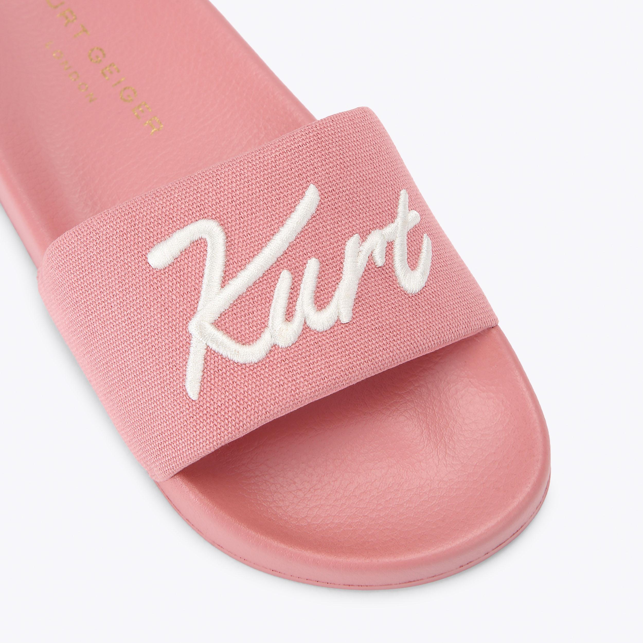 Kurt Geiger London Kurt's Cabana Kurt Meena Slide - Pink - view 5