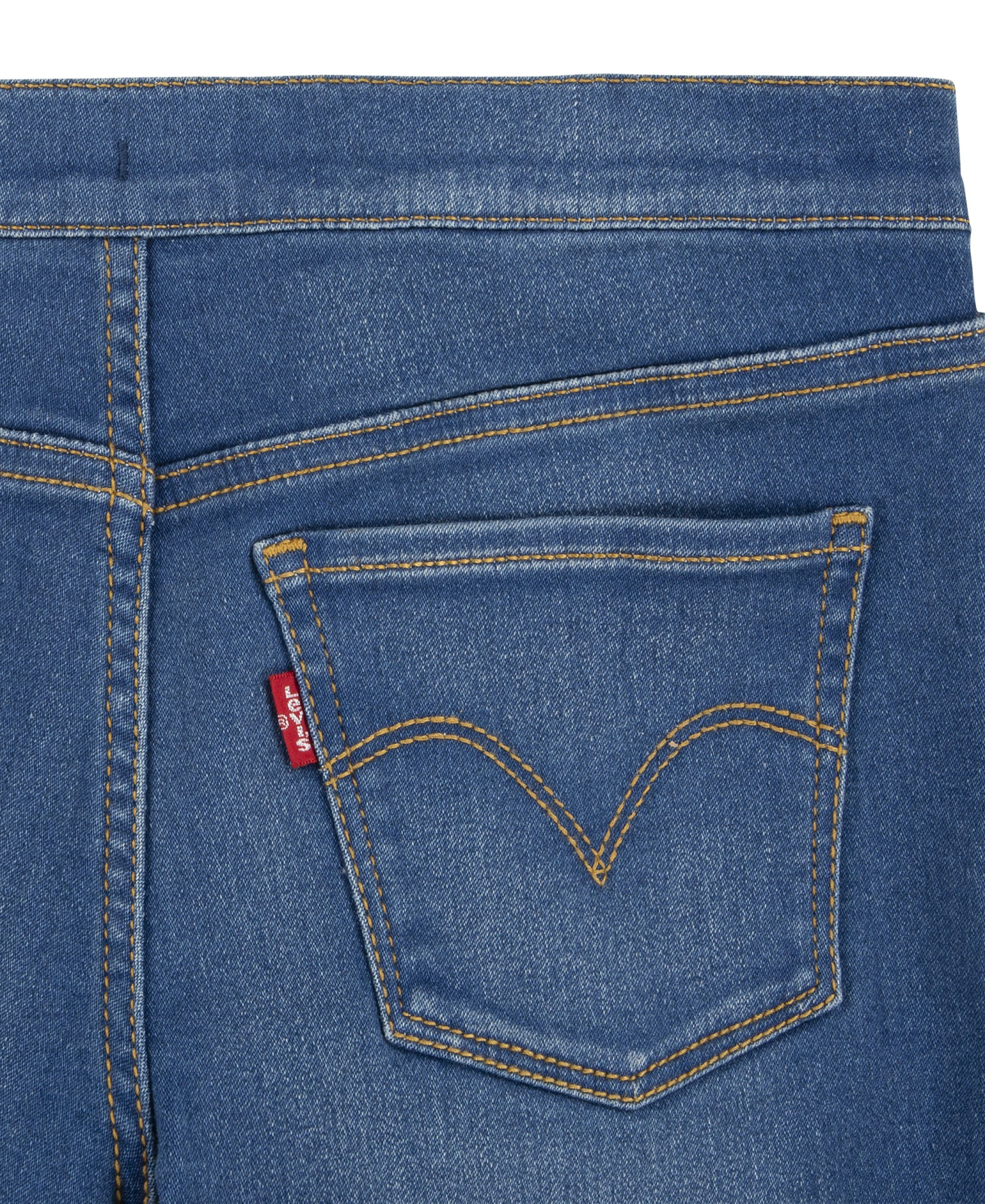 Levi's Girls' 7-16 Pull On Jegging - Medium Blue