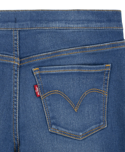 Levi's Girls' 7-16 Pull On Jegging - Medium Blue