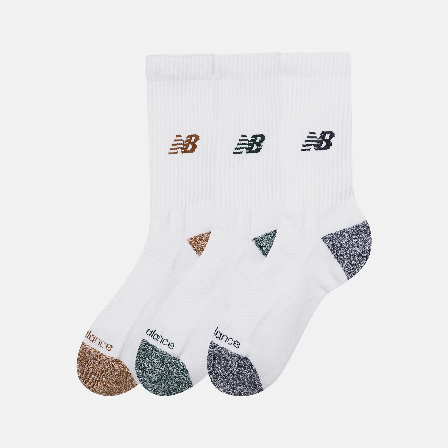 New Balance Active Crew Socks 3 Pack, LAS35203AS9