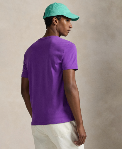 Polo Ralph Lauren Men's Classic-Fit Crew Neck T-Shirt - Cabana Purple