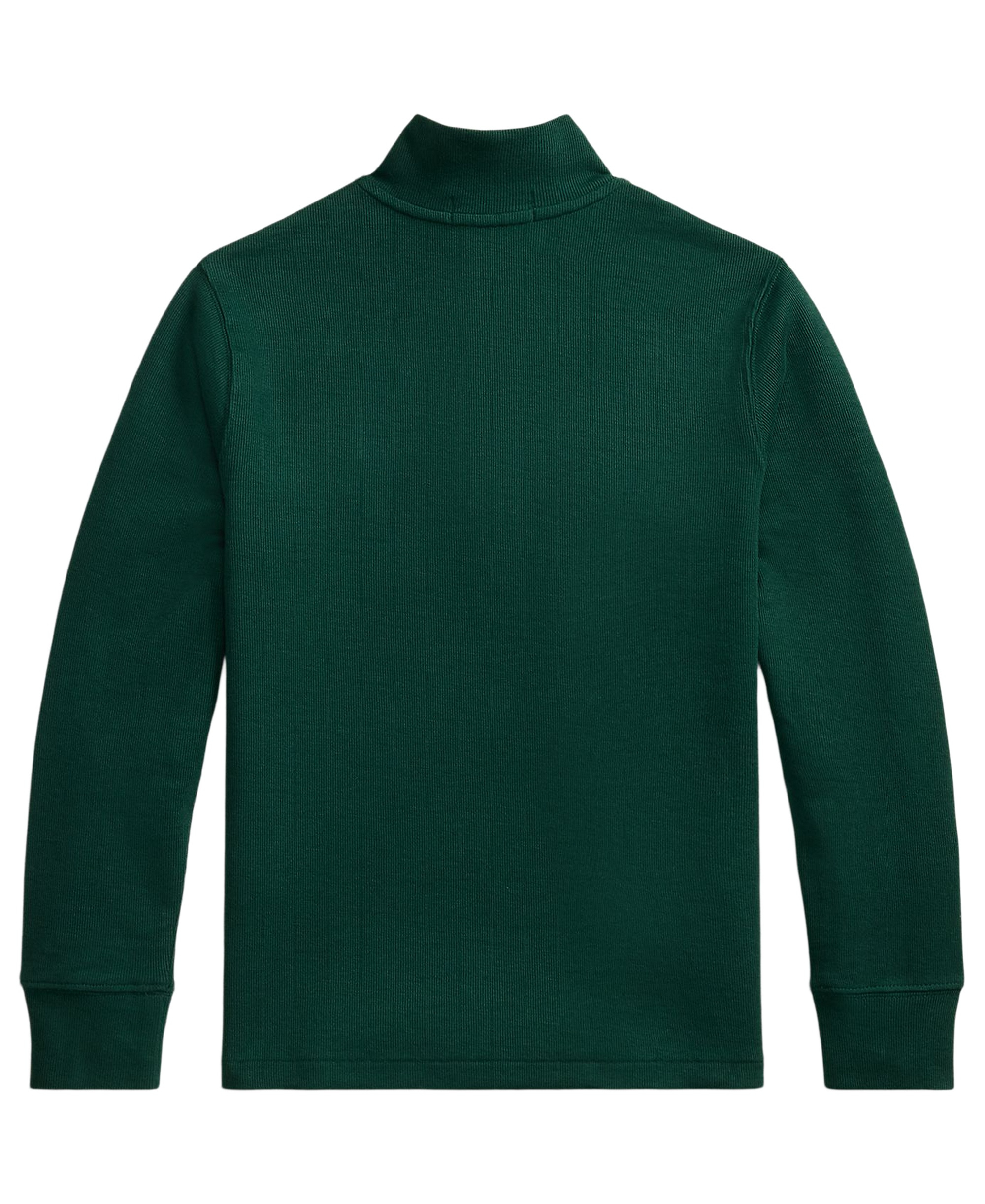 Polo Ralph Lauren Boys' 8-20 Estate Rib Quarter-Zip Sweater - Andover Heather