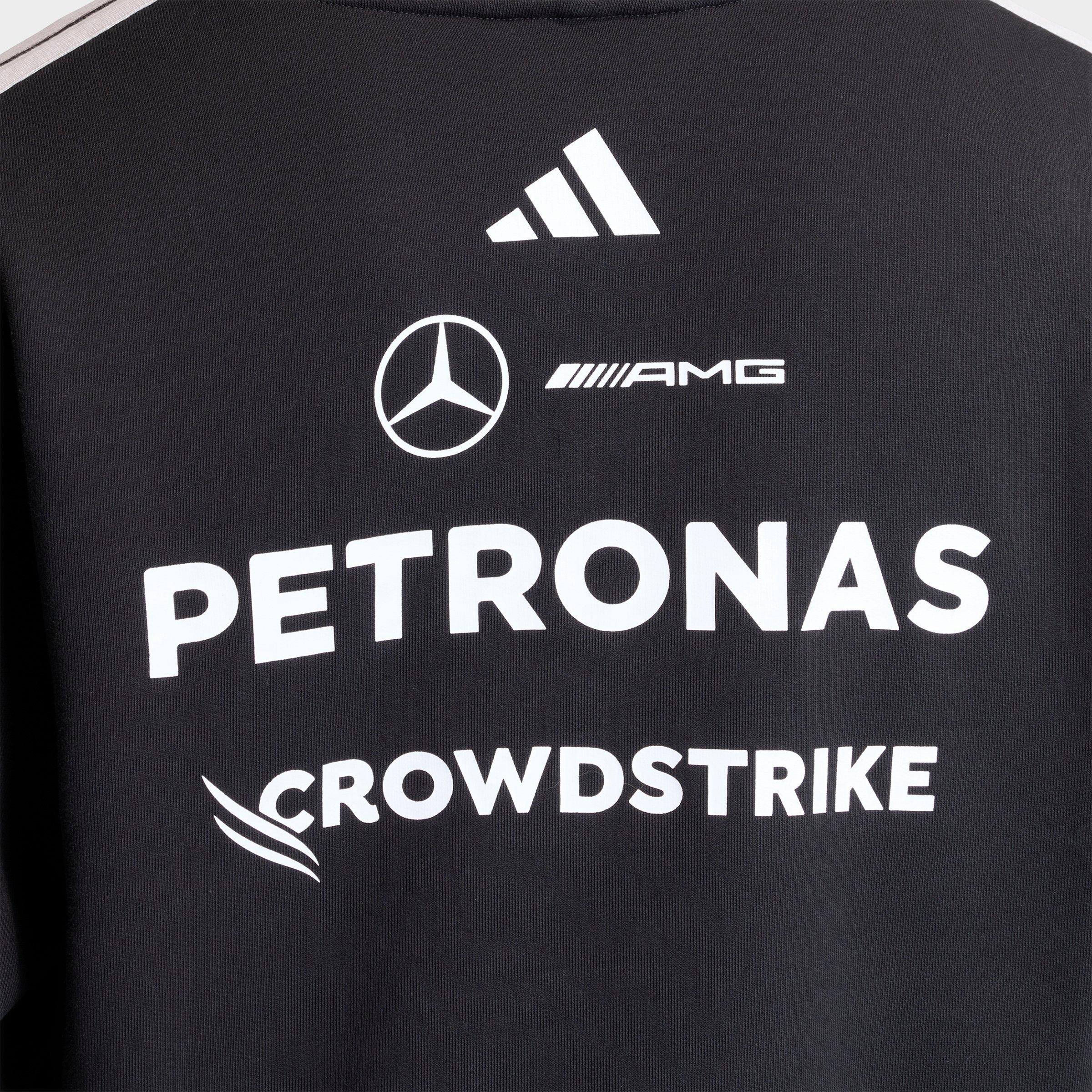 Men's adidas Mercedes-AMG Petronas F1 Team Driver Pullover Hoodie - Black