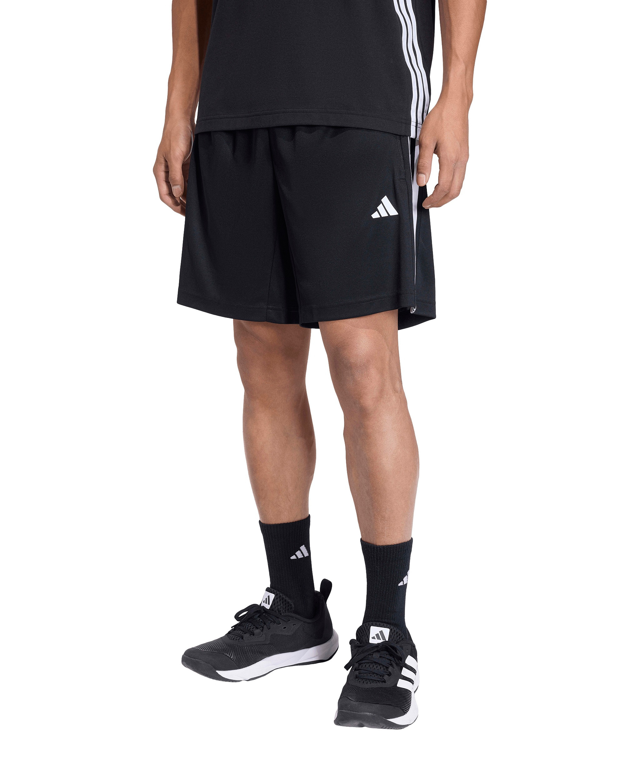adidas Men's Workout Essentials Regular-Fit Shorts - Black