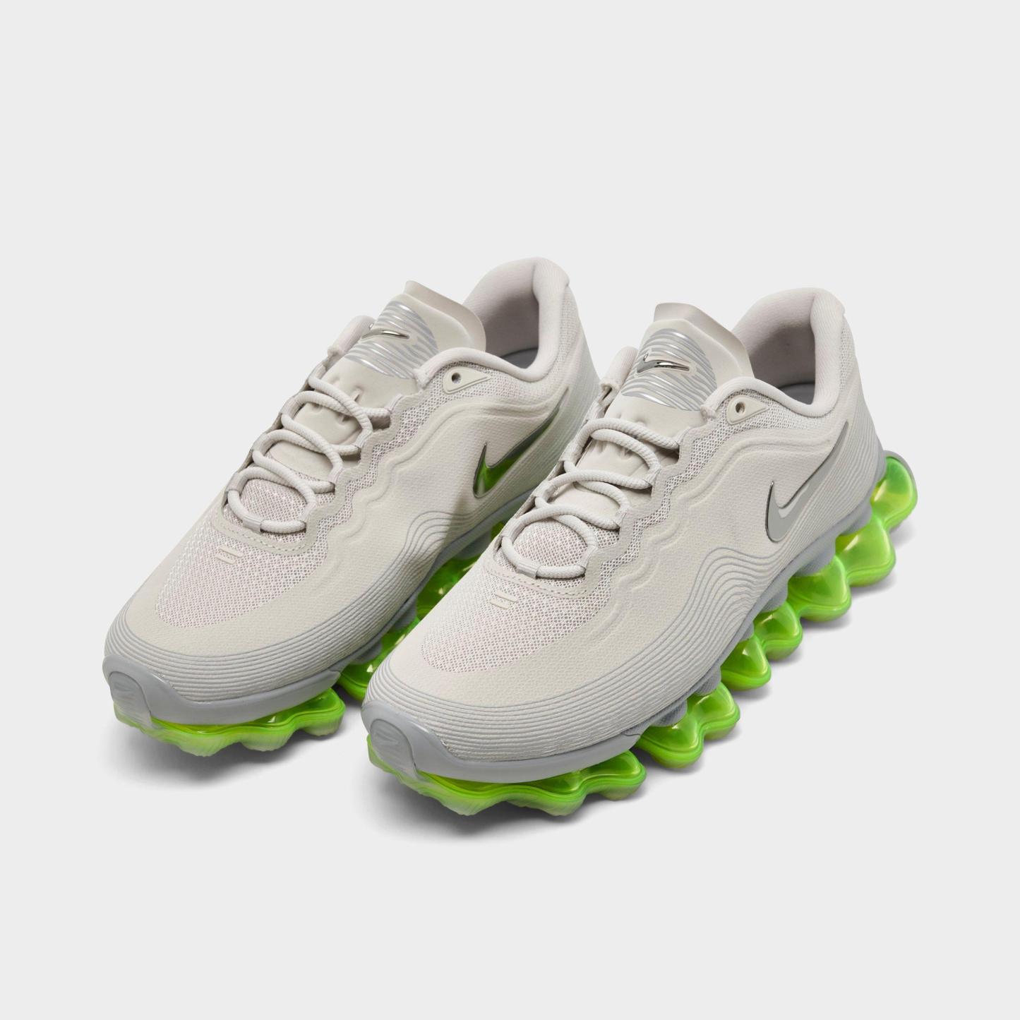 Men's Nithtke Air Liquid Max Casual Shoes - Light Bone/Chrome/Wolf Grey/Black - Both shoes facing left