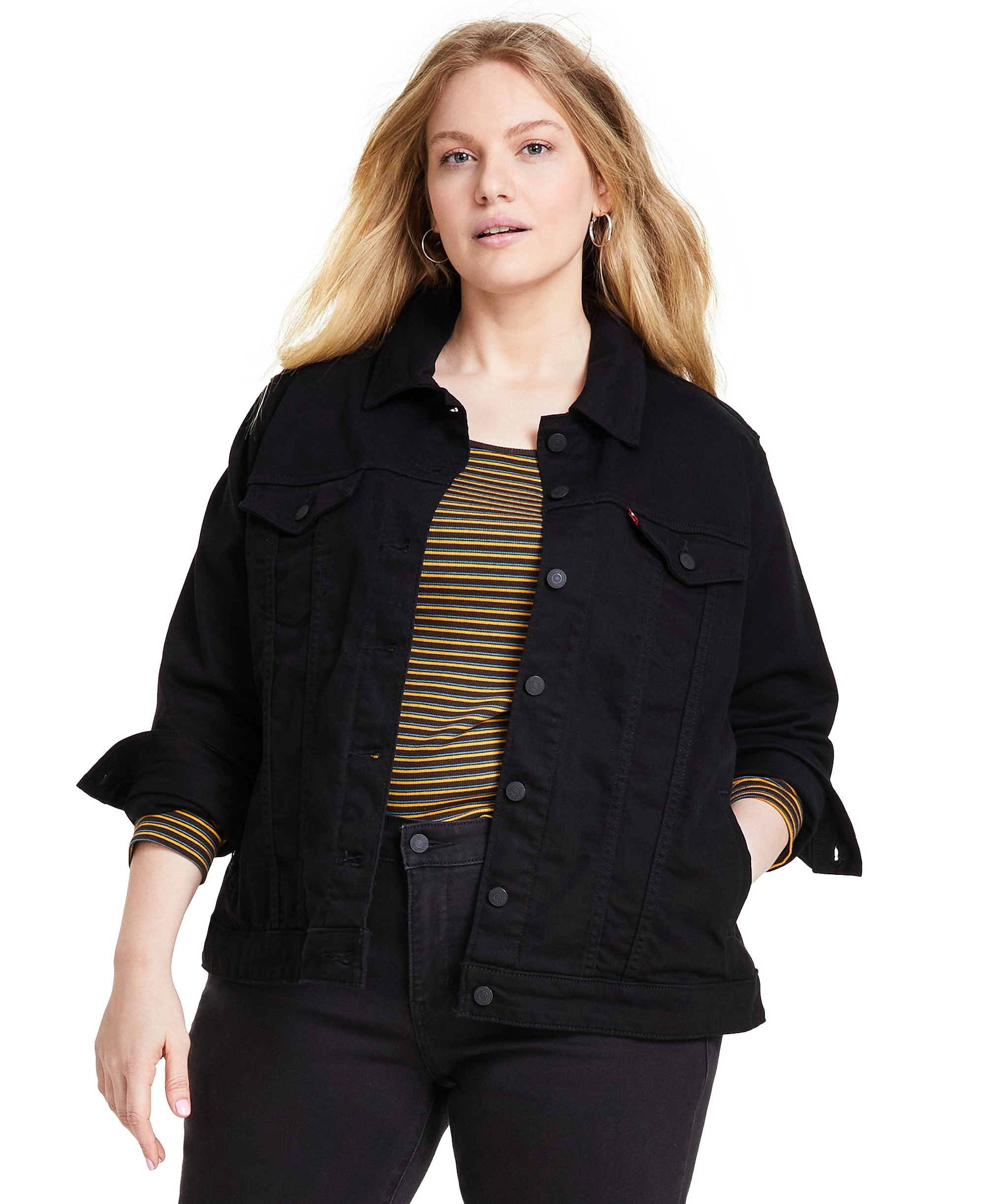 Levi's Women's Original Cotton Denim Trucker Jacket - See Her Run