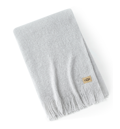 UGG® Margot Knit Throw, 50" x 70" - Stone